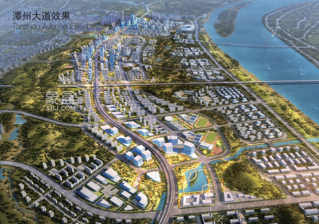 长潭融城的纽带和桥梁，大王山片区规划了44所学校，为长沙之最